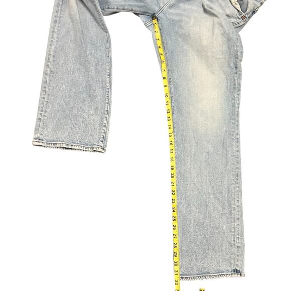 American Eagle Mens Light Wash Jeans Size 36x34 - Picture 5 of 7